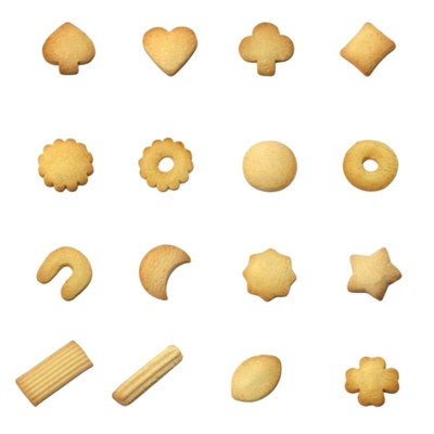Cookies Production Line Semi Automatic 100KG/H-500KG/H Choco Chips Butter Cookies Production Line Fully Automatic
