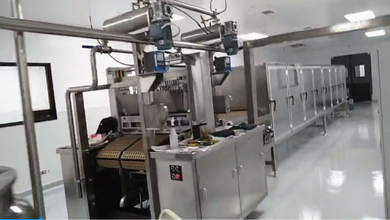 SS304 300KG/H 150KG/H Soft Candy Gummy Bear Production Line Machine Gummy Jelly Bear Processing Line Equipment Machinery